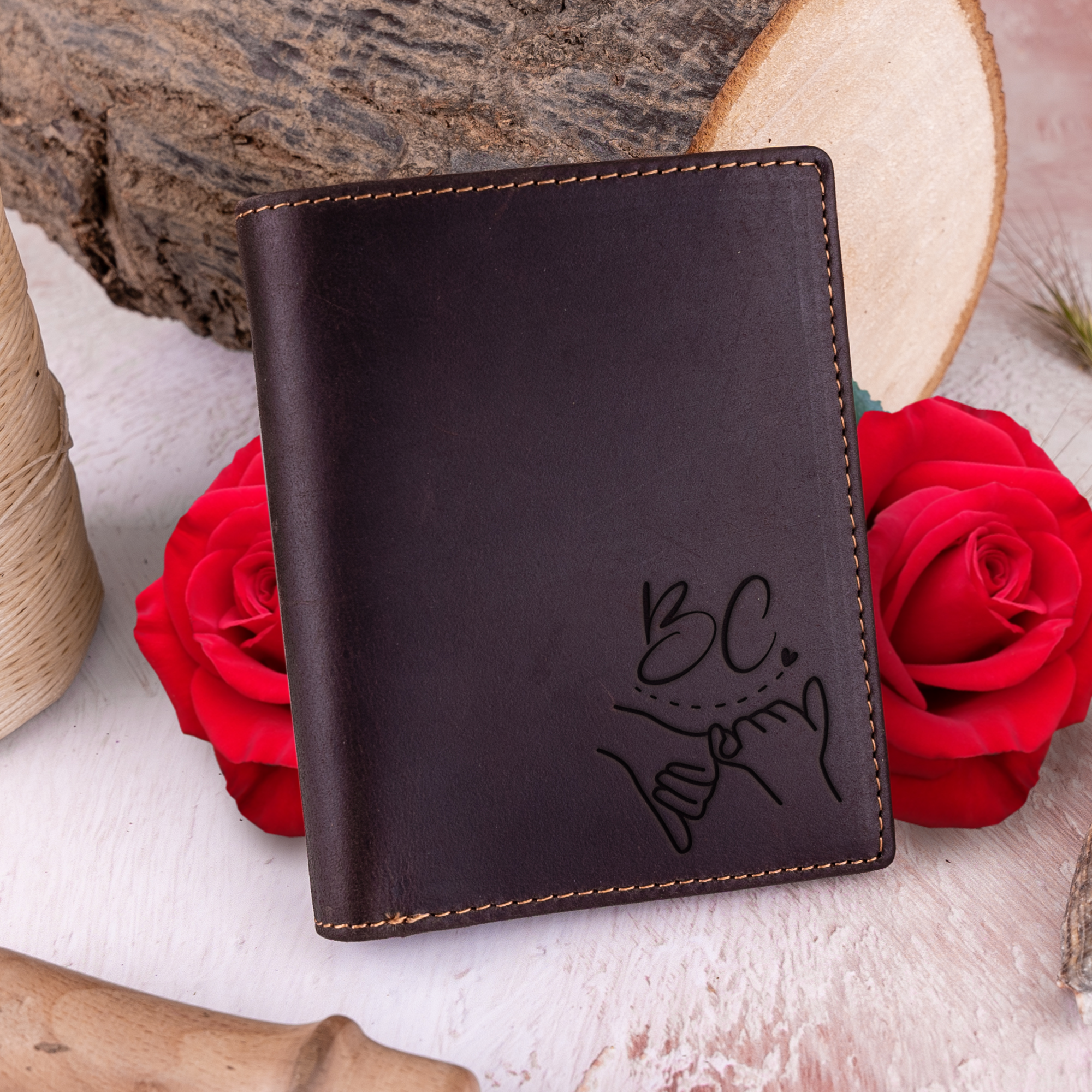Valentine's Day Gift - Bifold Wallet for Men