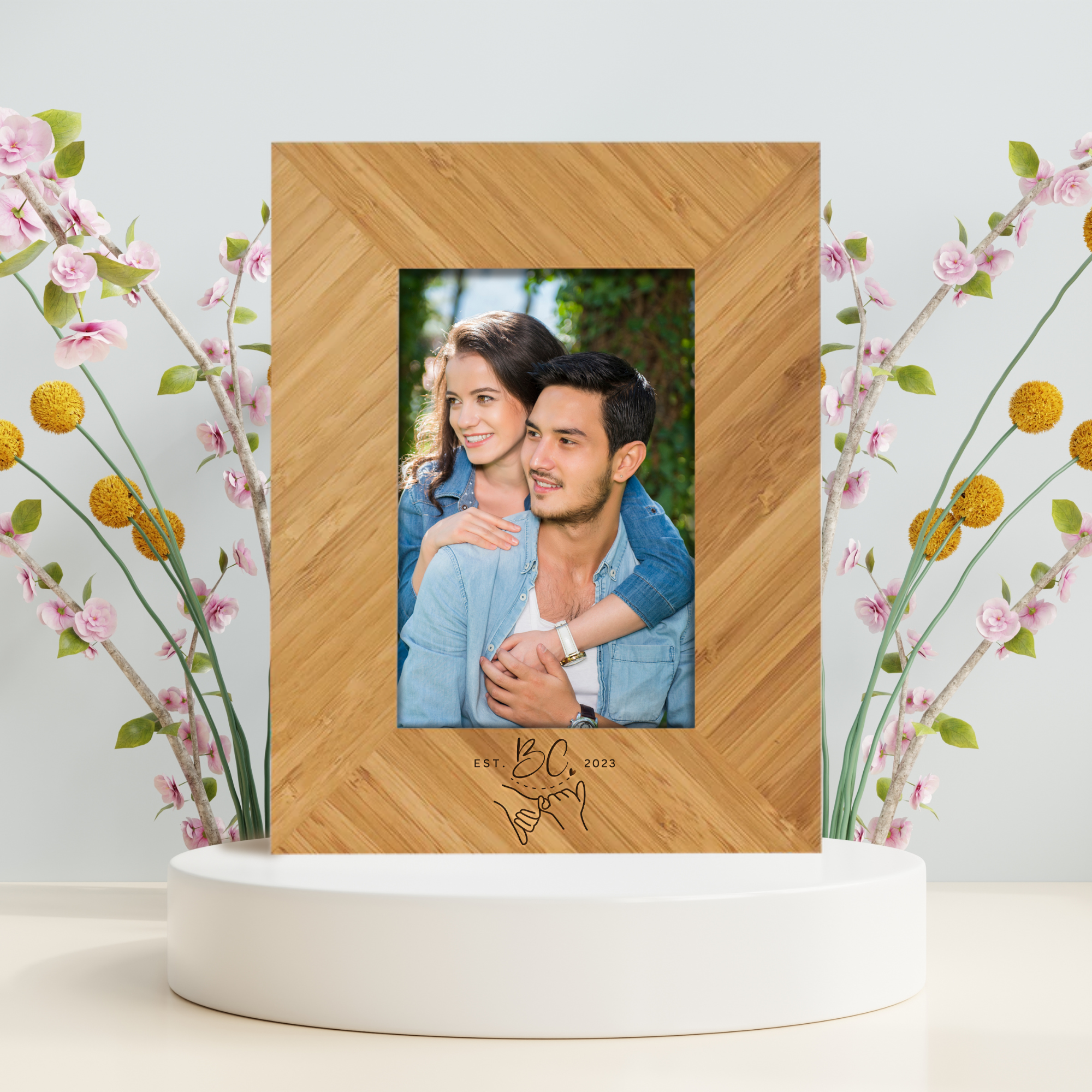 Valentine's Day Gift - BAMBOO PICTURE FRAME