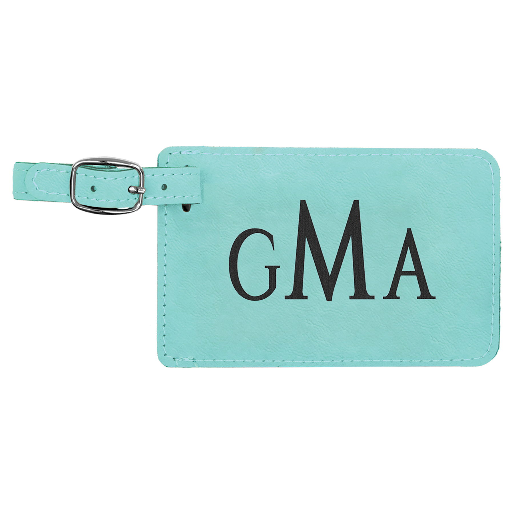 4 1/4" x 2 3/4" Leatherette Luggage Tag