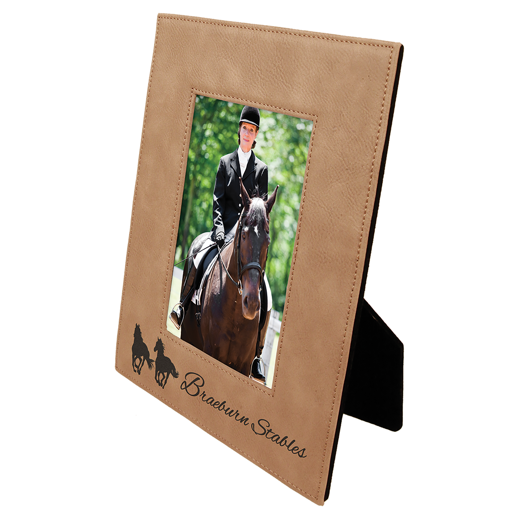 4" x 6" Leatherette Photo Frame